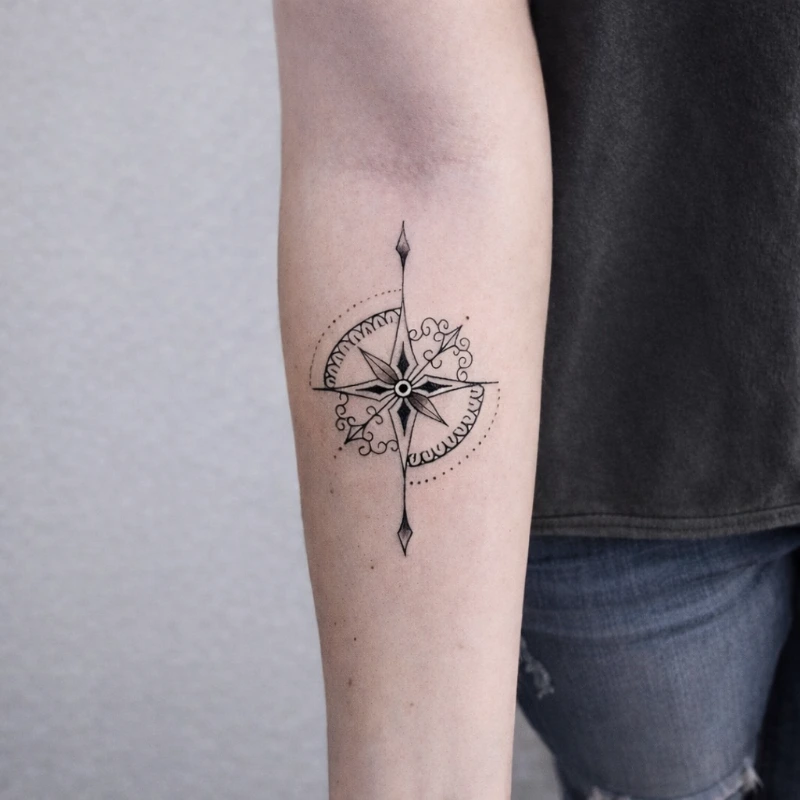 Medium tattoo example
